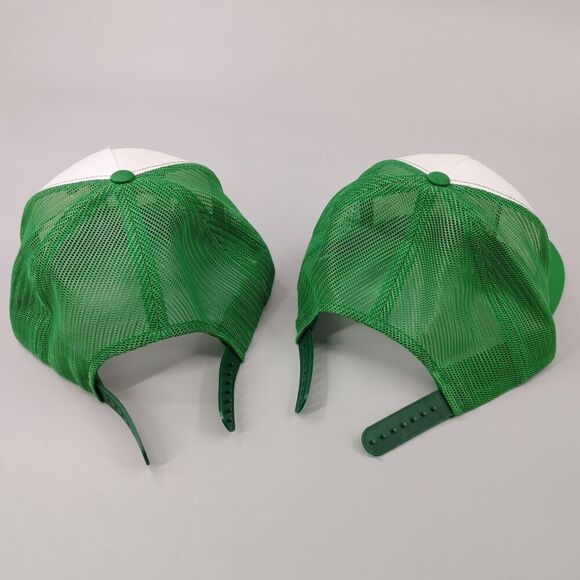2 B'HOOD Hat Green Mesh Classic Snapback Trucker Bundle - Picture 10 of 15